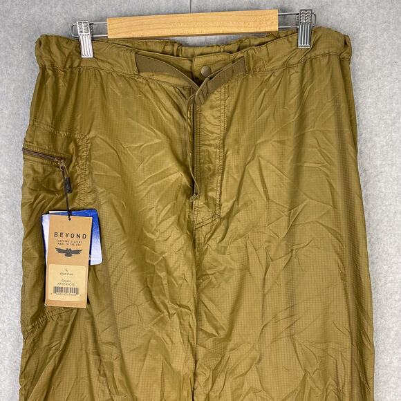 Beyond Clothing Pants Mens L A4 Wind Pant in Coyote Lightweight - Picture 3 of 13
